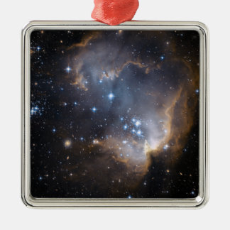 Newly formed stars metal ornament