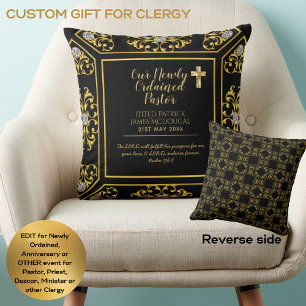 Newly Ordained Priest pastor Minister Deacon Nun Cushion