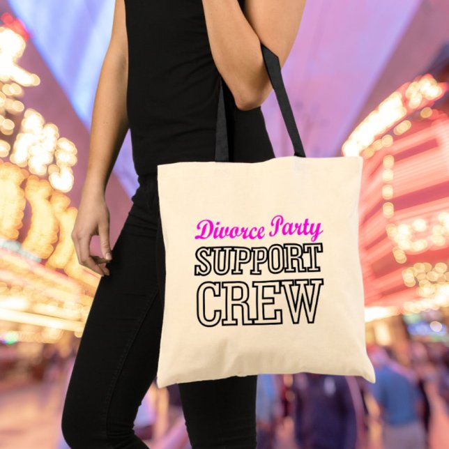 newly single break up support crew divorce party tote bag (newly single break up support crew divorce party tote bag)