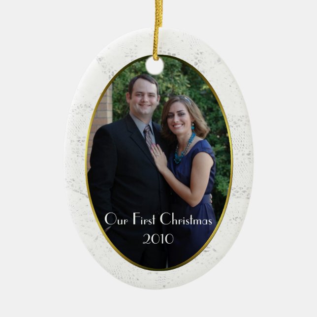 Newly Wed Ornament (Front)