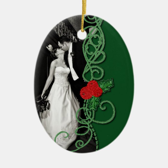 Newly Wed ornament (Front)
