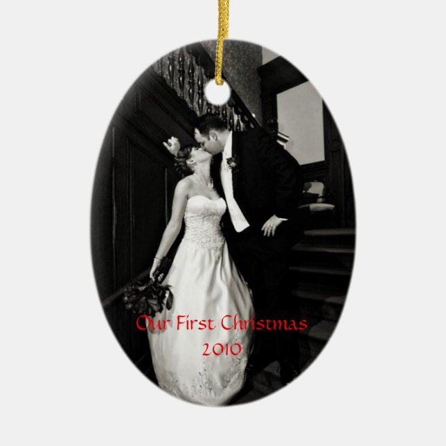 Newly Wed ornament (Front)