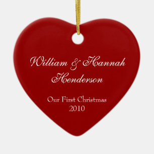 Newly Weds Photo ornament