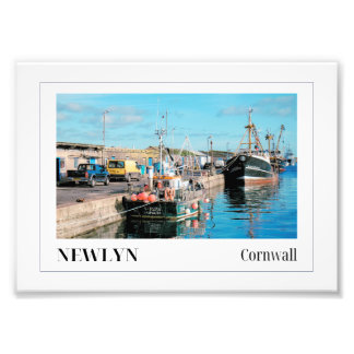 Newlyn Harbor, Cornwall Photo Print