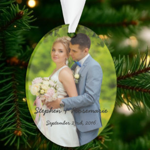 Newlywed Christmas Ornament