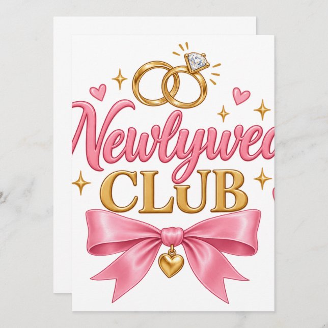 Newlywed Club Flat Program (Front/Back)