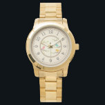 Newlywed Engagement Gift Watch - Vintage Gold Time<br><div class="desc">Mark the beginning of a beautiful journey together with this elegant newlywed engagement watch. Drenched in a radiant gold finish, this timepiece features a classic vintage dial that symbolizes timeless love. It’s a sophisticated and meaningful gift for the happy couple, perfect for celebrating an engagement, a bridal shower, or the...</div>