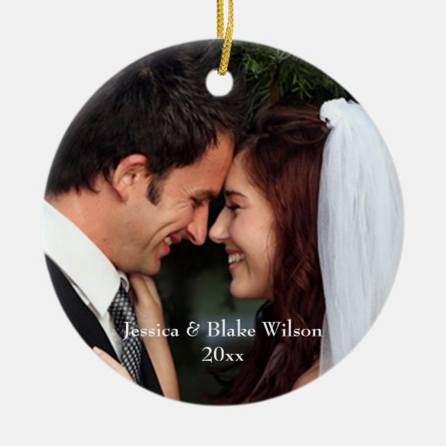 Newlywed Ornament (Front)
