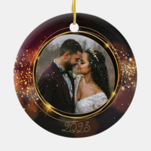 Newlywed Personalised Christmas Ornament 