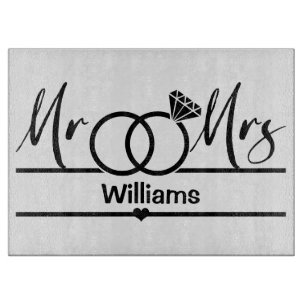 Newlywed, Wedding Gift, Housewarming  Cutting Board