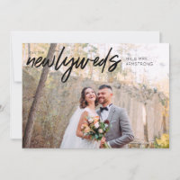 Newlyweds B Horizontal 1 Photo Wedding Reception