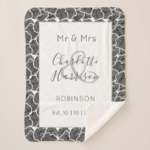 Newlyweds Mr and Mrs Personalised Wedding Gift