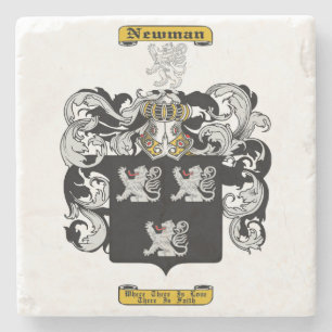 Newman (English) Stone Coaster
