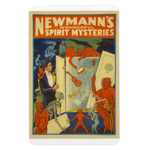 Newmann's Wonderful Spirit Mysteries  Magnet