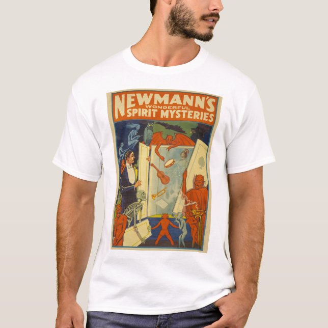 Newmann's Wonderful Spirit Mysteries  T-Shirt (Front)