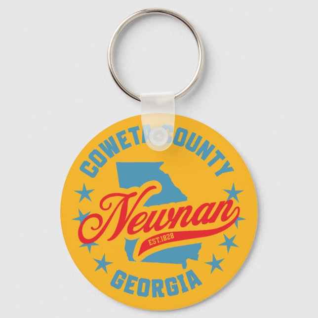 Newnan, Georgia Key Ring (Front)