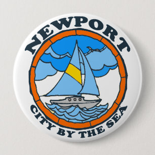Newport. 10 Cm Round Badge
