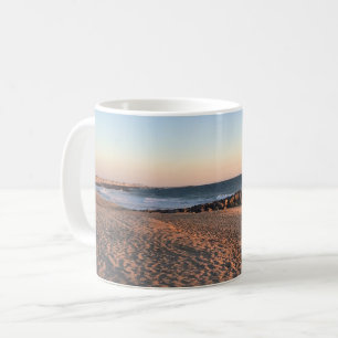 Newport Beach at Sunset, California Coffee Mug