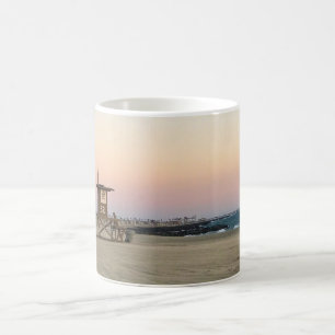 Newport Beach at Sunset, California Coffee Mug