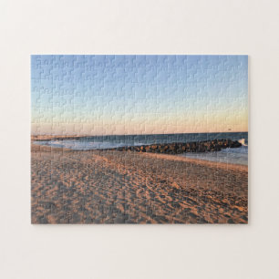 Newport Beach at Sunset, California Jigsaw Puzzle