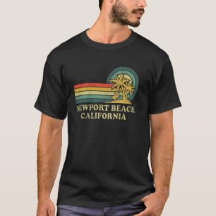 Newport Beach California Family Vacation Vintage P T-Shirt