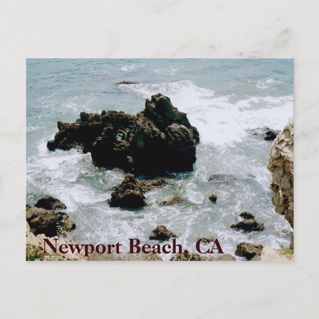 Newport Beach California Gold Coast Postcard Photo (Front)