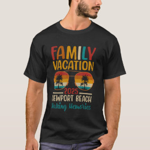 Newport Beach California Matching Family Vacation T-Shirt