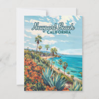 Newport Beach California Orange County Vintage