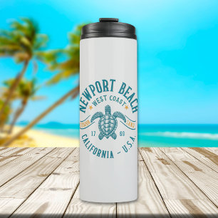 Newport Beach California Pacific Coast Thermal Tumbler
