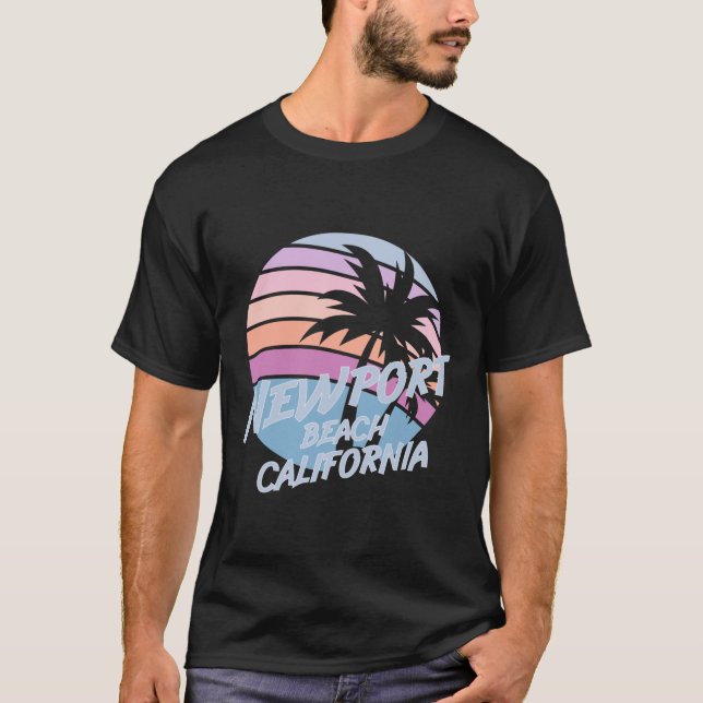 Newport Beach California T-Shirt (Front)