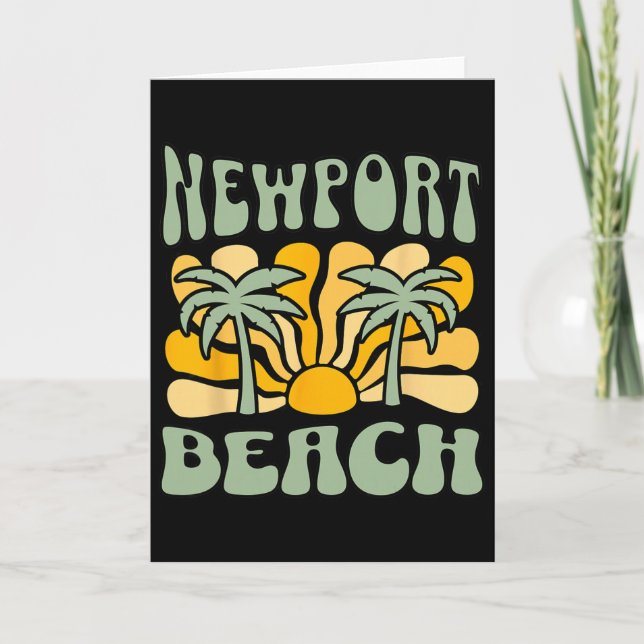 Newport Beach  Card (Front)