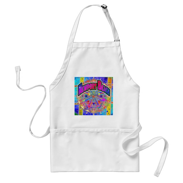 Newport Beach Cosmic Unity Apron (Front)