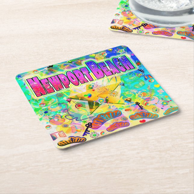 Newport Beach Epoch Hour Coaster (Angled)