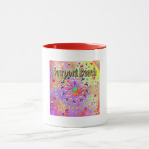 Newport Beach Lucky Golden Mug