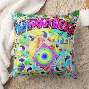 Newport Beach Mystic Dance Cushion
