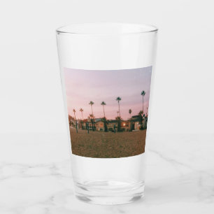 Newport Beach Pastel Sunset Glass