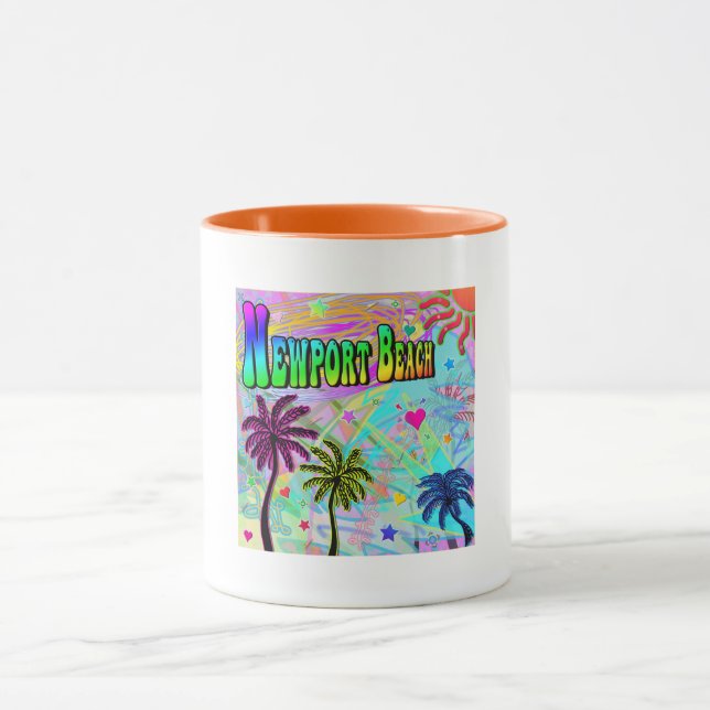 Newport Beach Vivid Romance Mug (Center)