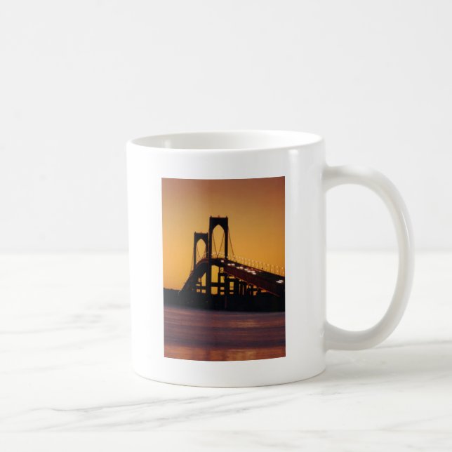 Newport Bridge,RI Coffee Mug (Right)