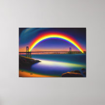 Newport Bridge, Summer Nights, Rainbow