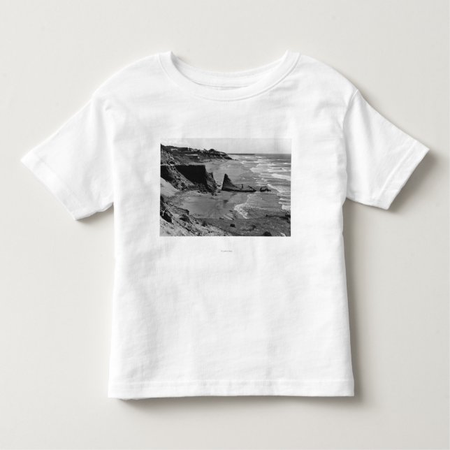 Newport, Oregon Beach View Oregon Coast Toddler T-Shirt (Front)