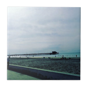 Newport Pier, Newport Beach, California Ceramic Tile