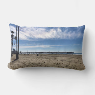 Newport Pier, Newport Beach, California Lumbar Cushion