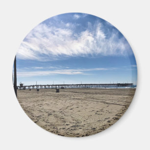 Newport Pier, Newport Beach, California Magnet