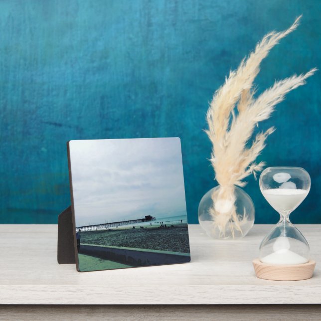 Newport Pier, Newport Beach, California Plaque (Insitu)