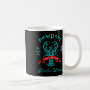 Newport Rhode Island Lobster Fishing Vacation Beac Coffee Mug