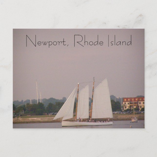 Newport, Rhode Island Postcard (Front)