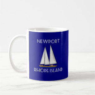 Newport Rhode Island Sailing Coffee Mug