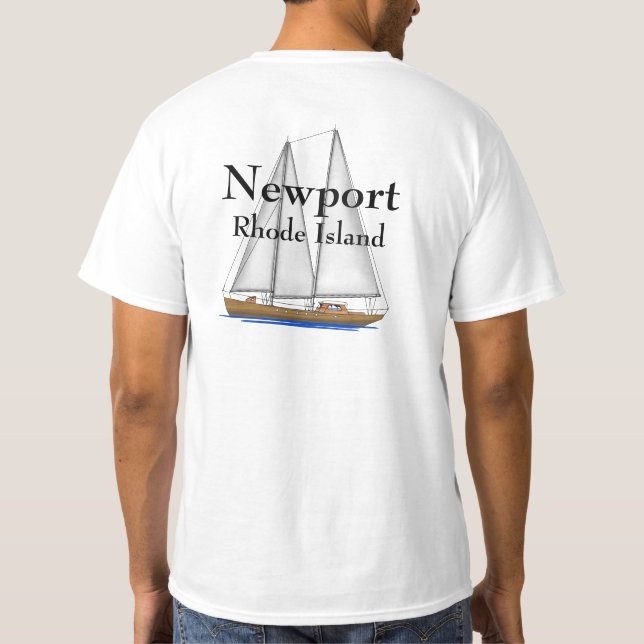 Newport Rhode Island T-Shirt (Back)