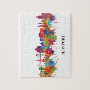 Newport Rhode Island USA Skyline Jigsaw Puzzle