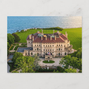 Newport RI Breakers Mansion Rhode Island Postcard